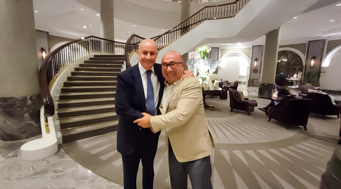 ALİ OTO FIS BAŞKANI ELİACH İLE GÖRÜŞTÜ
