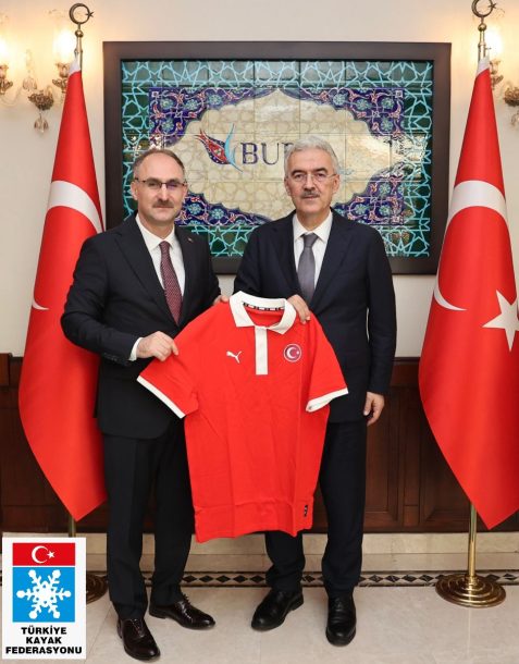 Türkiye Kayak Federasyonu'ndan Bursa Valiliği'ne ziyaret