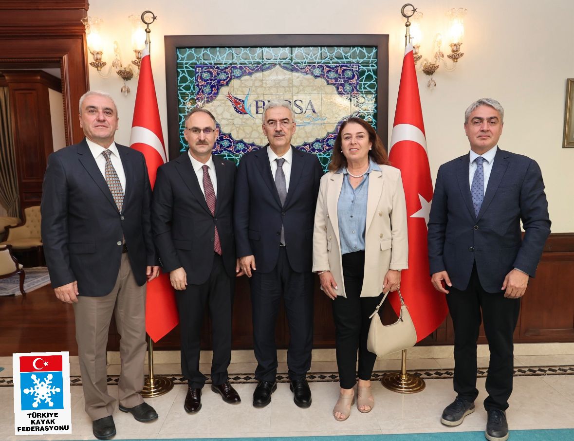 Türkiye Kayak Federasyonu'ndan Bursa Valiliği'ne ziyaret