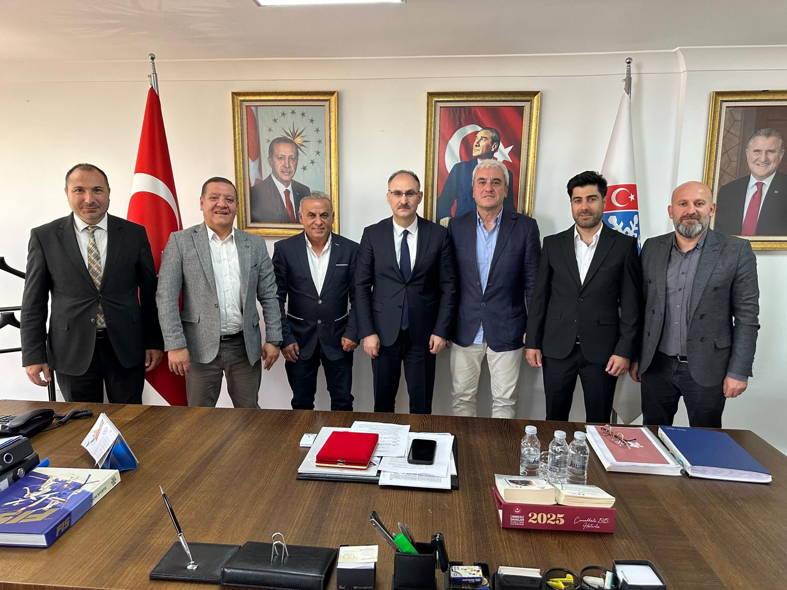 METİN KURU’DAN SÜLEYMAN ŞAHİN’E ZİYARET